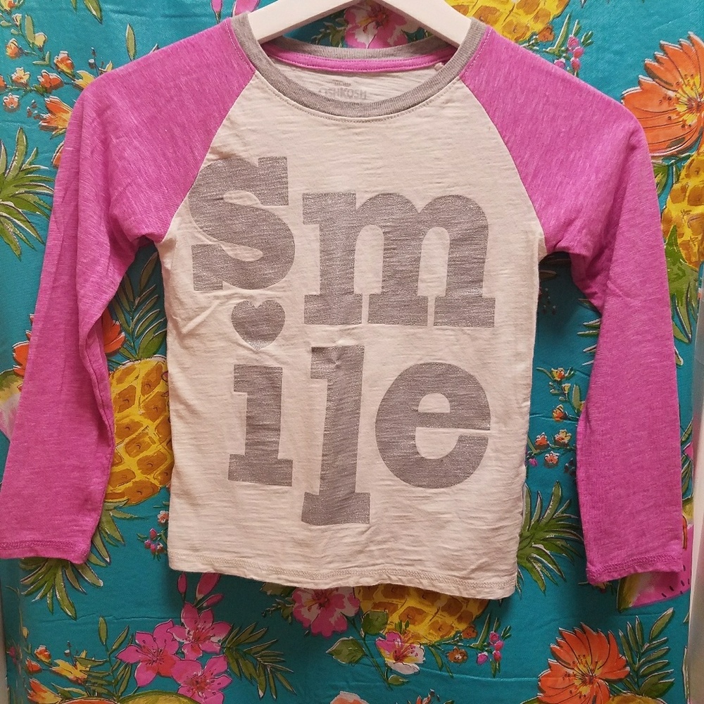 Girls raglan tee